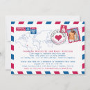 Buscar correo aéreo invitaciones Mapa mundial