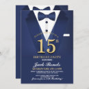 Buscar black tie invitaciones Tuxedo
