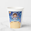 Buscar astronauta papel vasos Planetas