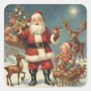 Buscar renos pegatinas Navidad vintage