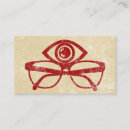 Buscar oftalmólogo tarjetas de visita Lentes