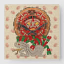 Buscar tribal relojes de pared Nativo americano