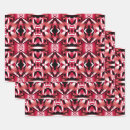 Buscar triángulos rojos papel de regalo General y unisex
