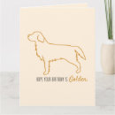 Buscar golden retriever tarjetas Dorado