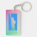 Buscar estatua de la libertad llaveros Azul