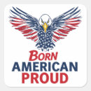 Buscar águila americana pegatinas Rojo blanco azul