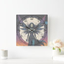 Buscar místico relojes de pared Noche