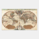 Buscar mapa del mundo vintage pegatinas Mapas