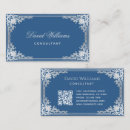 Buscar marco antiguo tarjetas de visita Elegante