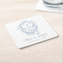Buscar tela del vintage posavasos Elegante