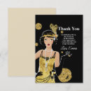 Buscar flapper invitaciones Vintage
