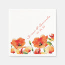 Buscar amapolas servilletas Invitados