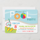Buscar sandalia invitaciones Fiesta de piscina