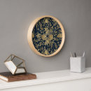 Buscar navales relojes de pared Azul