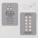 Buscar logotipo del restaurante tarjetas de visita Japonés