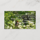 Buscar hermana tarjetas de visita Naturaleza