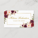 Buscar graduación tarjetas de visita Elegante