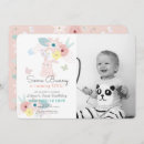 Buscar conejito rosado invitaciones Para niños