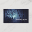 Buscar lobo tarjetas de visita Animal salvaje