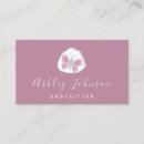 Buscar niña linda tarjetas de visita Guardería