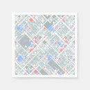 Buscar cuadrados azules servilletas Blanco