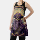Buscar pirate delantales Calavera