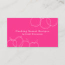 Buscar recetas tarjetas de visita Pastelería