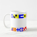 Buscar bandera náutica tazas Para todos