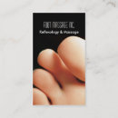Buscar reflexology tarjetas de visita Pies