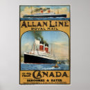 Buscar transatlántico posters Viaje vintage
