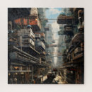 Buscar ciencia ficción puzzles Ciudad