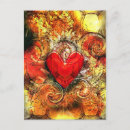 Buscar ardientes postales Corazón