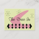 Buscar mid century tarjetas de visita Retro