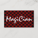 Buscar mago tarjetas de visita Magia