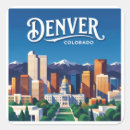 Buscar denver colorado pegatinas Paisaje urbano