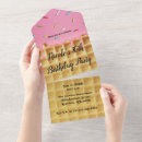 Buscar waffle invitaciones Niños