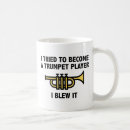 Buscar trompetas tazas Divertido
