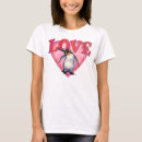 Buscar pingüino rojo camisetas Romance