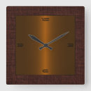 Buscar metálico relojes de pared Acero inoxidable