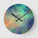 Buscar pinturas abstractas relojes de pared Artista