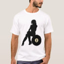 Buscar bola 8 camisetas Billar