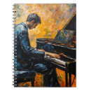 Buscar teclado de piano libretas Músico