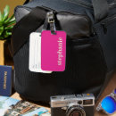 Buscar magenta etiquetas para maletas Minimalista