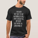 Buscar jefe militar camisetas Trabajo