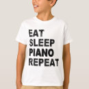 Buscar piano divertido camisetas Instrumento