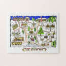 Buscar cartografía puzzles Ilustracion