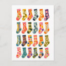 Buscar calcetines postales Lindo
