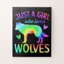 Buscar lobos puzzles Amante de los animales