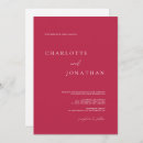 Buscar romano invitaciones Minimalista