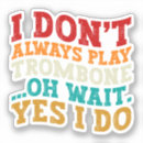 Buscar trombone pegatinas Trombonista